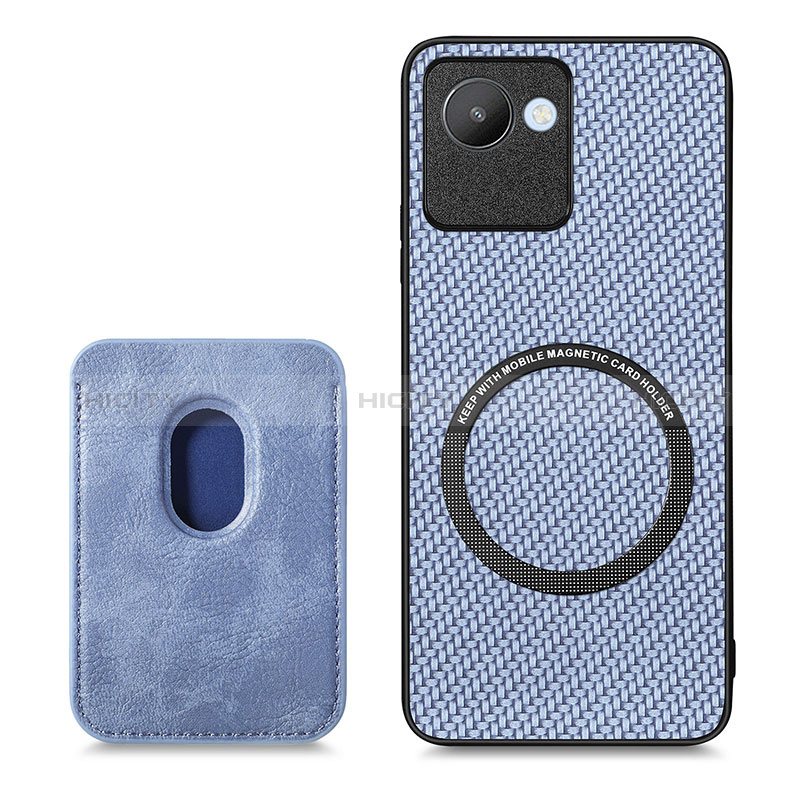 Funda Silicona Carcasa Ultrafina Goma con Magnetico S03D para Realme C30