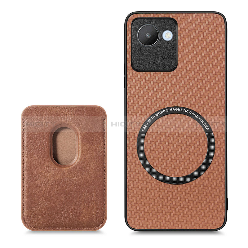 Funda Silicona Carcasa Ultrafina Goma con Magnetico S03D para Realme Narzo 50i Prime