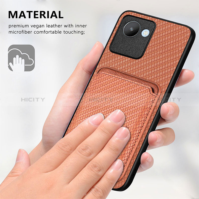 Funda Silicona Carcasa Ultrafina Goma con Magnetico S03D para Realme Narzo 50i Prime