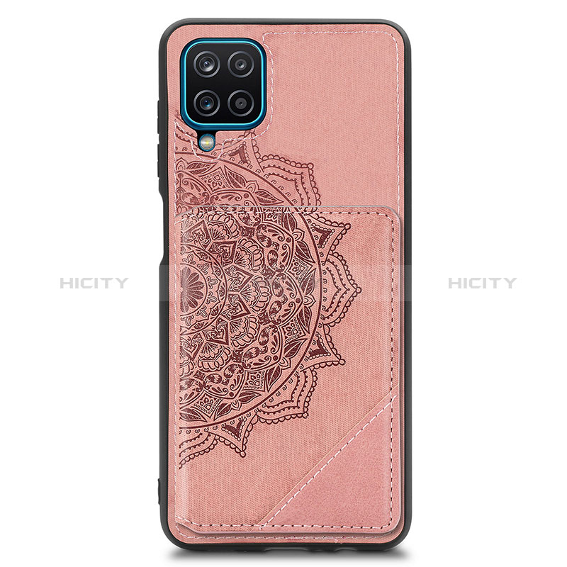 Funda Silicona Carcasa Ultrafina Goma con Magnetico S03D para Samsung Galaxy A12