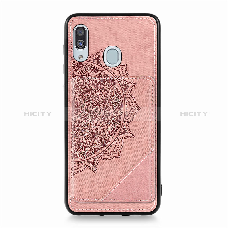 Funda Silicona Carcasa Ultrafina Goma con Magnetico S03D para Samsung Galaxy A20