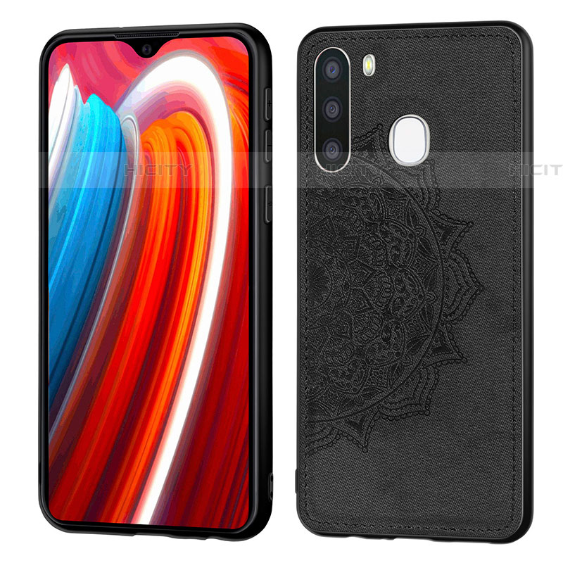 Funda Silicona Carcasa Ultrafina Goma con Magnetico S03D para Samsung Galaxy A21 European