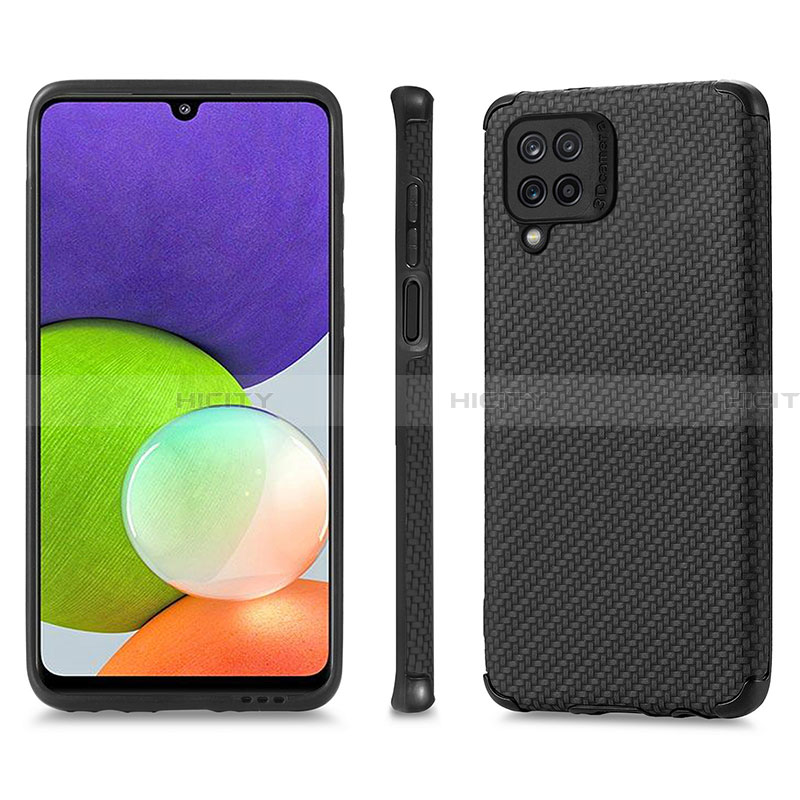 Funda Silicona Carcasa Ultrafina Goma con Magnetico S03D para Samsung Galaxy A22 4G