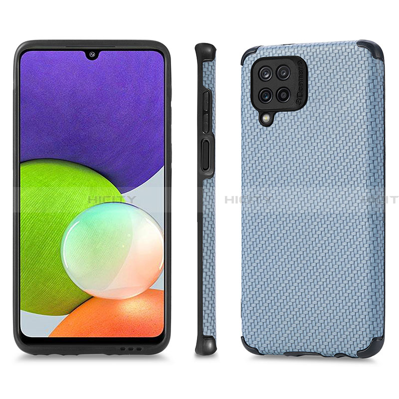 Funda Silicona Carcasa Ultrafina Goma con Magnetico S03D para Samsung Galaxy A22 4G