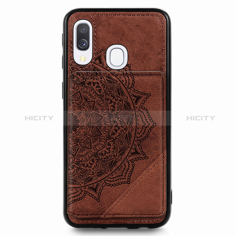 Funda Silicona Carcasa Ultrafina Goma con Magnetico S03D para Samsung Galaxy A40