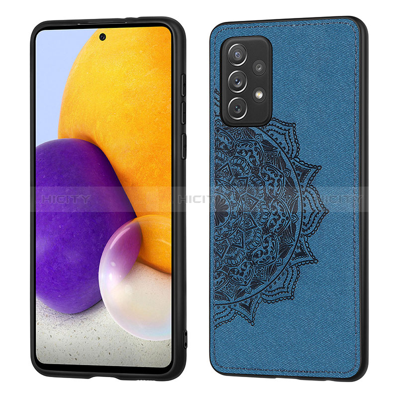 Funda Silicona Carcasa Ultrafina Goma con Magnetico S03D para Samsung Galaxy A52s 5G