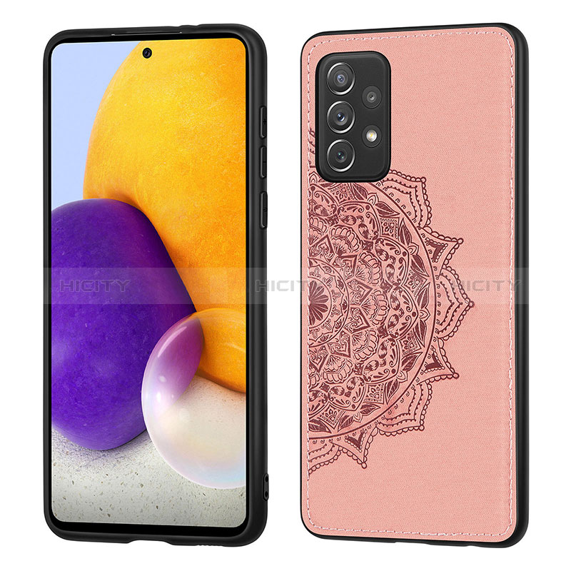 Funda Silicona Carcasa Ultrafina Goma con Magnetico S03D para Samsung Galaxy A52s 5G