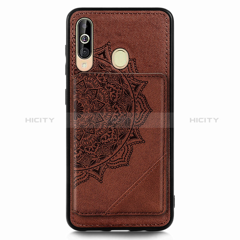 Funda Silicona Carcasa Ultrafina Goma con Magnetico S03D para Samsung Galaxy A60