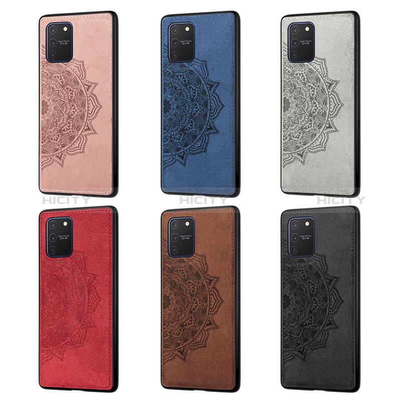 Funda Silicona Carcasa Ultrafina Goma con Magnetico S03D para Samsung Galaxy A91