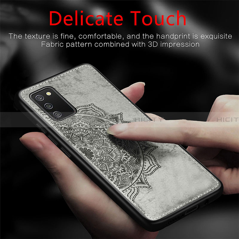 Funda Silicona Carcasa Ultrafina Goma con Magnetico S03D para Samsung Galaxy F02S SM-E025F