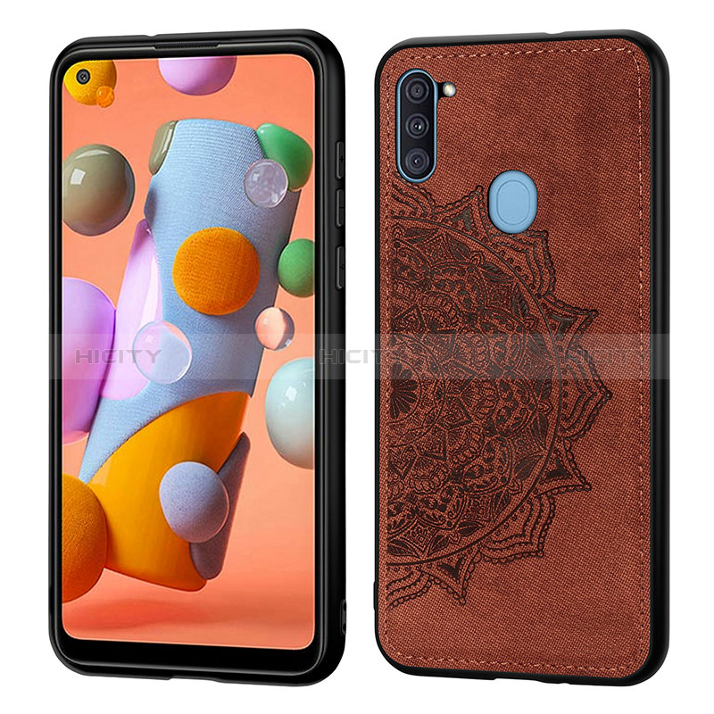 Funda Silicona Carcasa Ultrafina Goma con Magnetico S03D para Samsung Galaxy M11