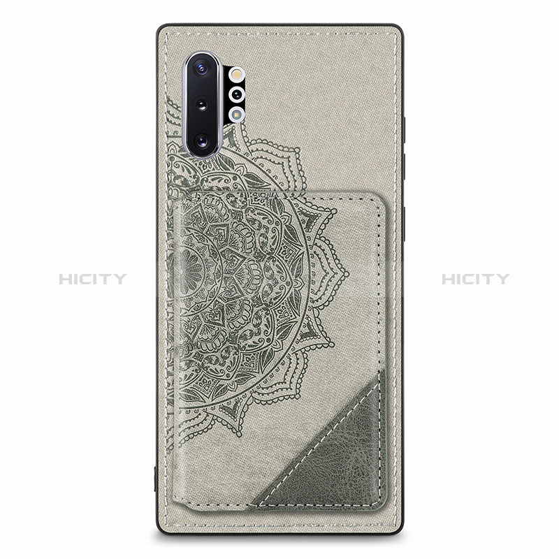 Funda Silicona Carcasa Ultrafina Goma con Magnetico S03D para Samsung Galaxy Note 10 Plus 5G