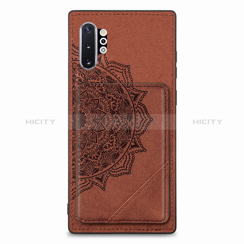 Funda Silicona Carcasa Ultrafina Goma con Magnetico S03D para Samsung Galaxy Note 10 Plus 5G