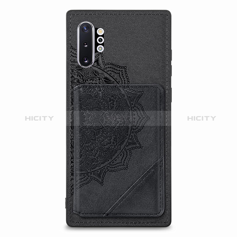 Funda Silicona Carcasa Ultrafina Goma con Magnetico S03D para Samsung Galaxy Note 10 Plus 5G