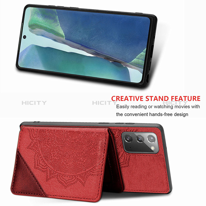 Funda Silicona Carcasa Ultrafina Goma con Magnetico S03D para Samsung Galaxy Note 20 5G