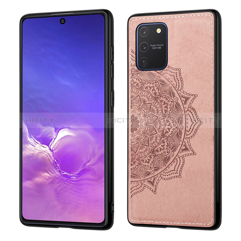 Funda Silicona Carcasa Ultrafina Goma con Magnetico S03D para Samsung Galaxy S10 Lite