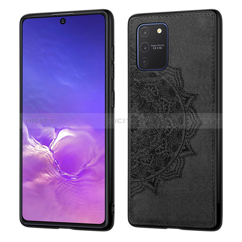 Funda Silicona Carcasa Ultrafina Goma con Magnetico S03D para Samsung Galaxy S10 Lite