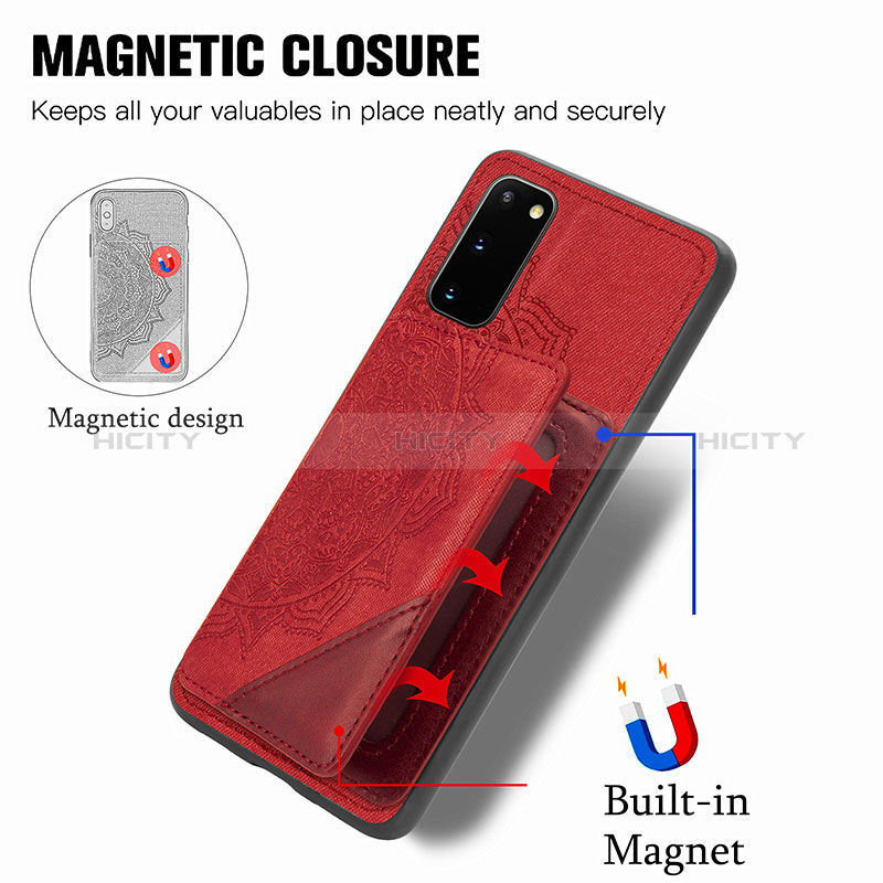 Funda Silicona Carcasa Ultrafina Goma con Magnetico S03D para Samsung Galaxy S20 5G