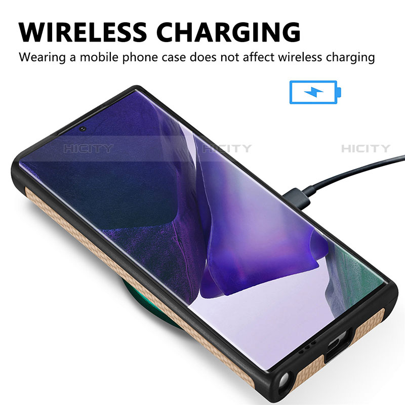 Funda Silicona Carcasa Ultrafina Goma con Magnetico S03D para Samsung Galaxy S22 Ultra 5G