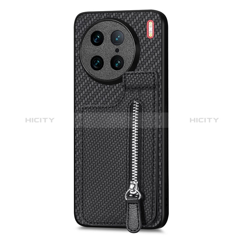 Funda Silicona Carcasa Ultrafina Goma con Magnetico S03D para Vivo X90 Pro 5G