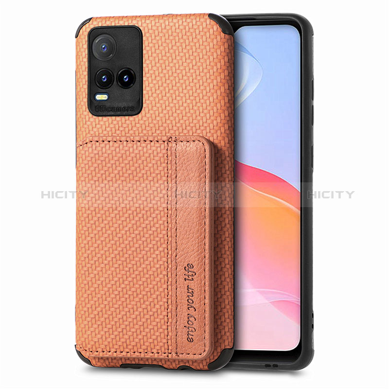 Funda Silicona Carcasa Ultrafina Goma con Magnetico S03D para Vivo Y21a