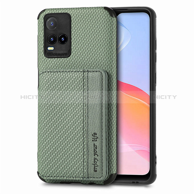 Funda Silicona Carcasa Ultrafina Goma con Magnetico S03D para Vivo Y21e