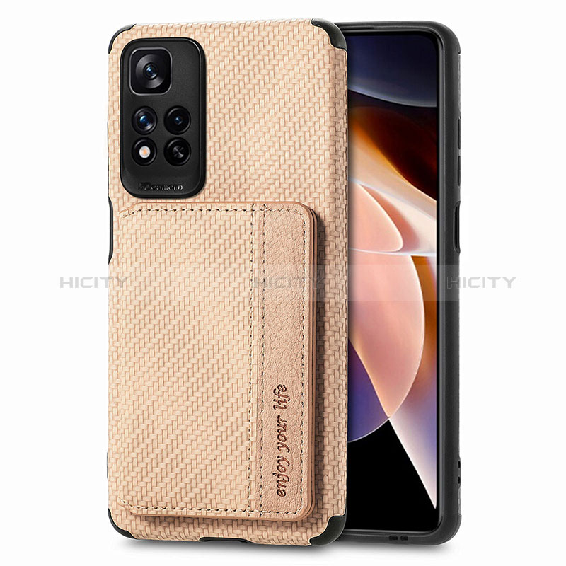 Funda Silicona Carcasa Ultrafina Goma con Magnetico S03D para Xiaomi Mi 11i 5G (2022)