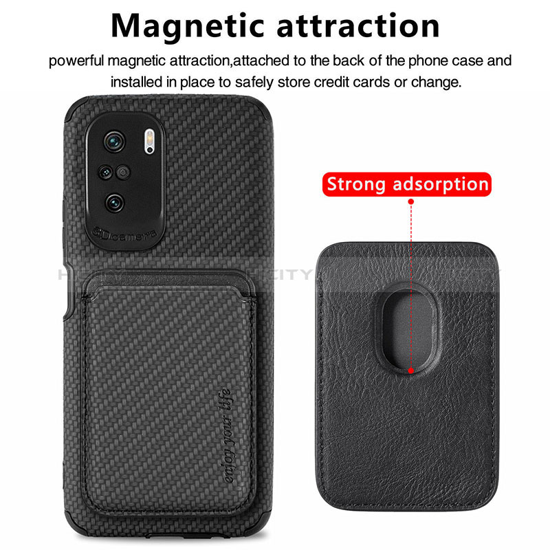 Funda Silicona Carcasa Ultrafina Goma con Magnetico S03D para Xiaomi Mi 11i 5G