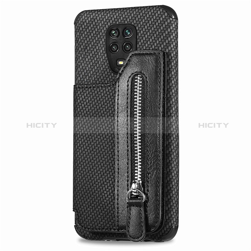 Funda Silicona Carcasa Ultrafina Goma con Magnetico S03D para Xiaomi Poco M2 Pro Negro