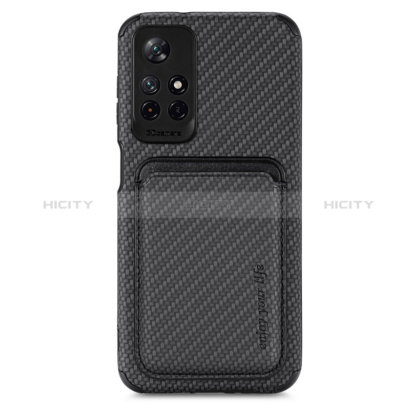 Funda Silicona Carcasa Ultrafina Goma con Magnetico S03D para Xiaomi Poco M4 Pro 5G