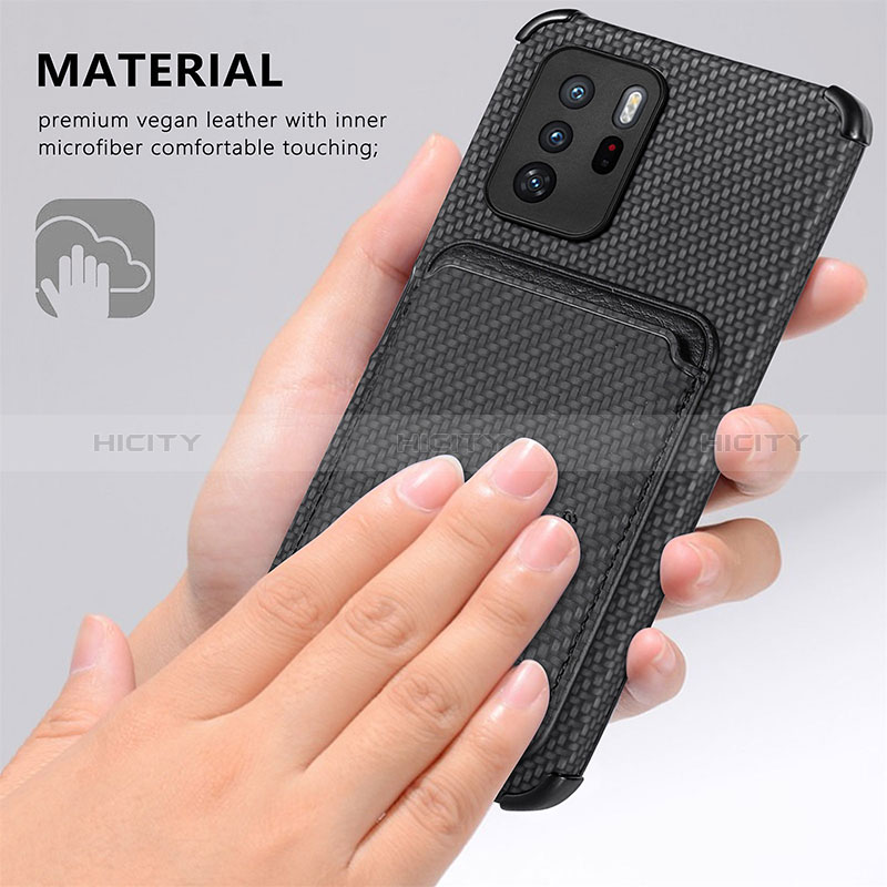 Funda Silicona Carcasa Ultrafina Goma con Magnetico S03D para Xiaomi Poco X3 GT 5G