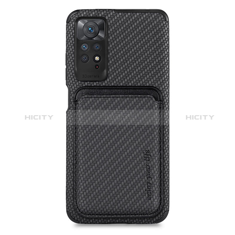 Funda Silicona Carcasa Ultrafina Goma con Magnetico S03D para Xiaomi Redmi Note 11 Pro 4G