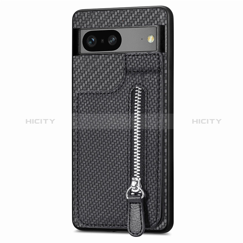 Funda Silicona Carcasa Ultrafina Goma con Magnetico S04D para Google Pixel 7a 5G