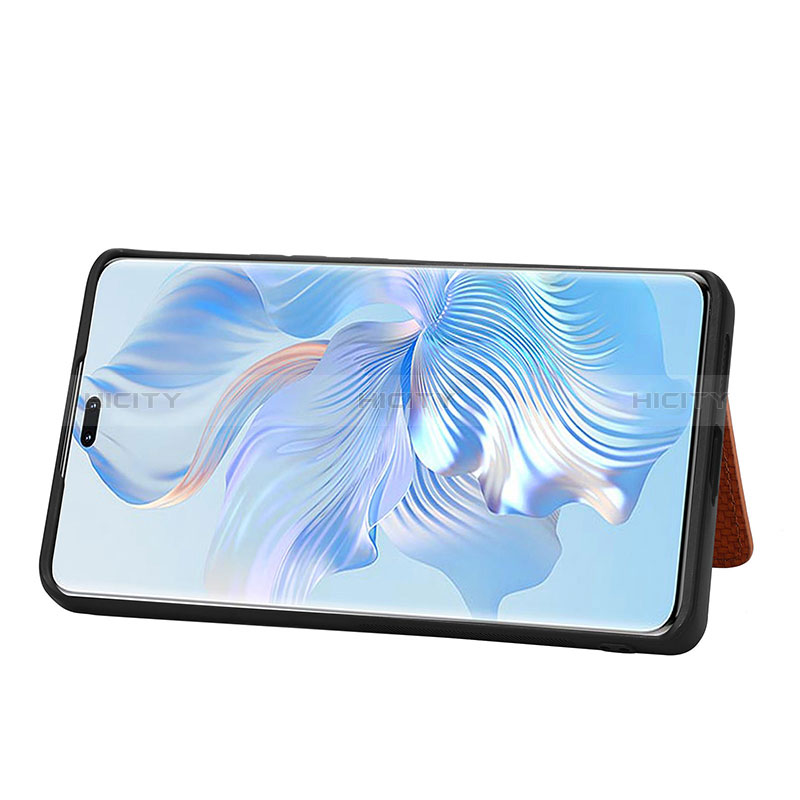 Funda Silicona Carcasa Ultrafina Goma con Magnetico S04D para Huawei Honor 80 Pro 5G