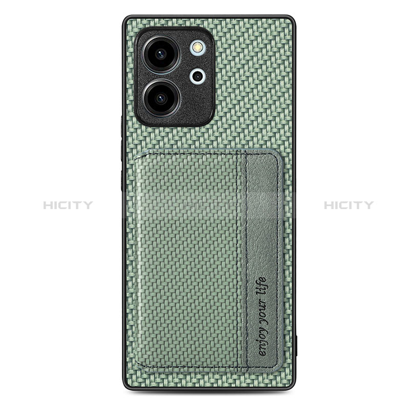 Funda Silicona Carcasa Ultrafina Goma con Magnetico S04D para Huawei Honor 80 SE 5G