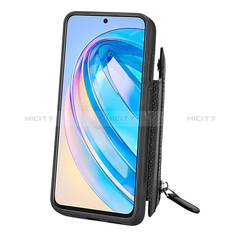 Funda Silicona Carcasa Ultrafina Goma con Magnetico S04D para Huawei Honor X8a 4G