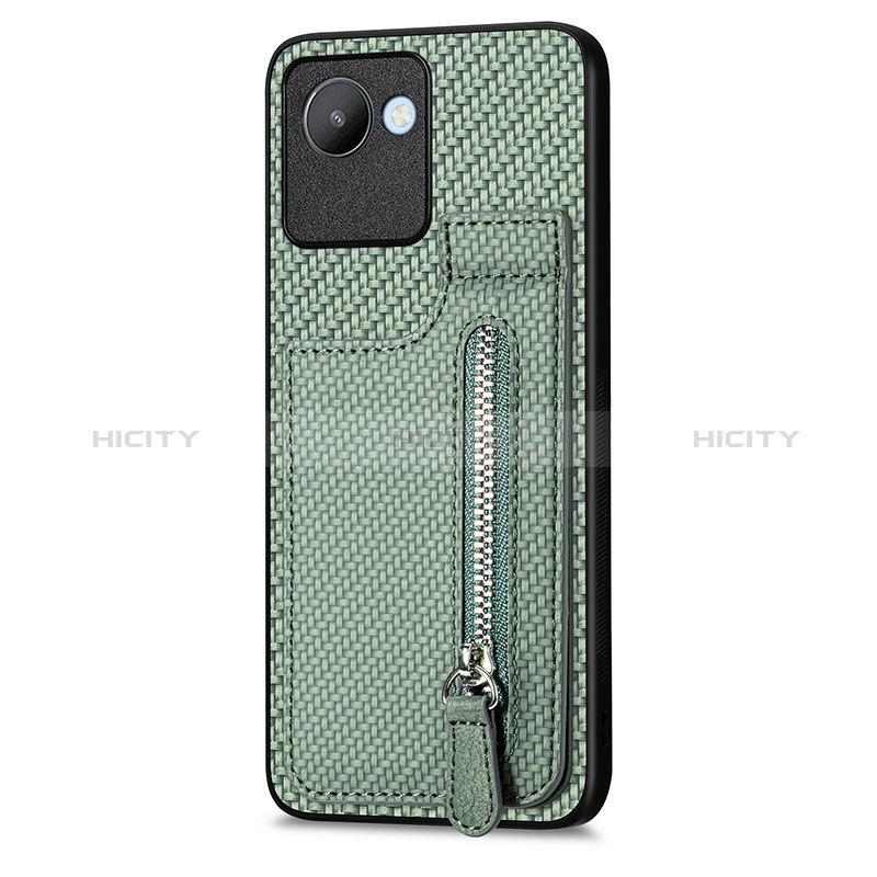 Funda Silicona Carcasa Ultrafina Goma con Magnetico S04D para Realme C30