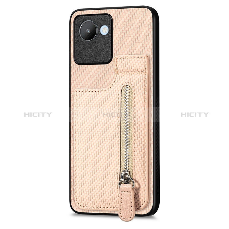 Funda Silicona Carcasa Ultrafina Goma con Magnetico S04D para Realme C30