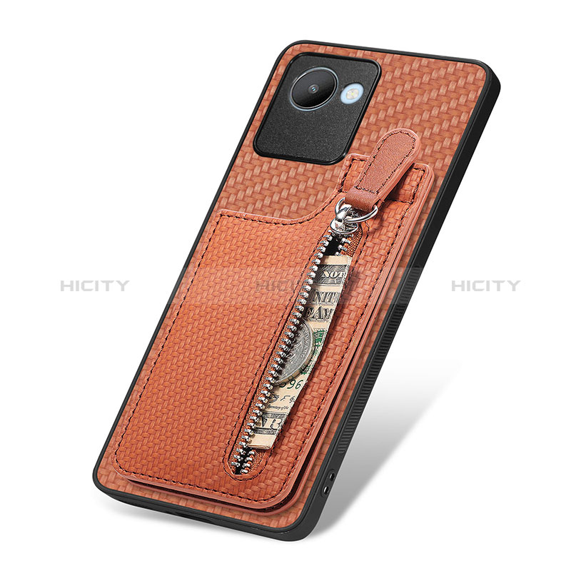 Funda Silicona Carcasa Ultrafina Goma con Magnetico S04D para Realme C30