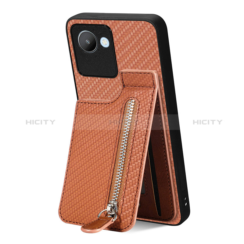 Funda Silicona Carcasa Ultrafina Goma con Magnetico S04D para Realme Narzo 50i Prime