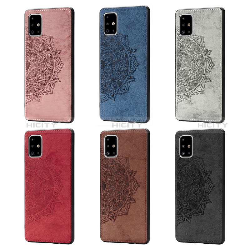 Funda Silicona Carcasa Ultrafina Goma con Magnetico S04D para Samsung Galaxy A71 5G