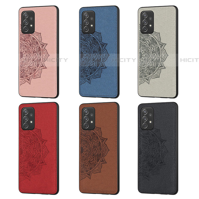 Funda Silicona Carcasa Ultrafina Goma con Magnetico S04D para Samsung Galaxy A72 5G