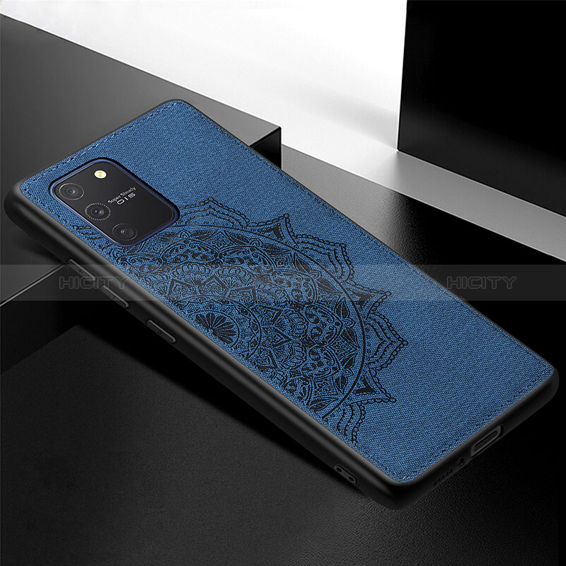 Funda Silicona Carcasa Ultrafina Goma con Magnetico S04D para Samsung Galaxy A91