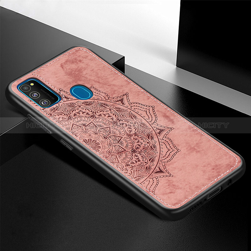 Funda Silicona Carcasa Ultrafina Goma con Magnetico S04D para Samsung Galaxy M21