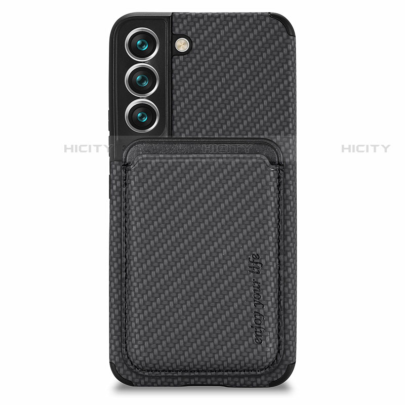 Funda Silicona Carcasa Ultrafina Goma con Magnetico S04D para Samsung Galaxy S21 5G