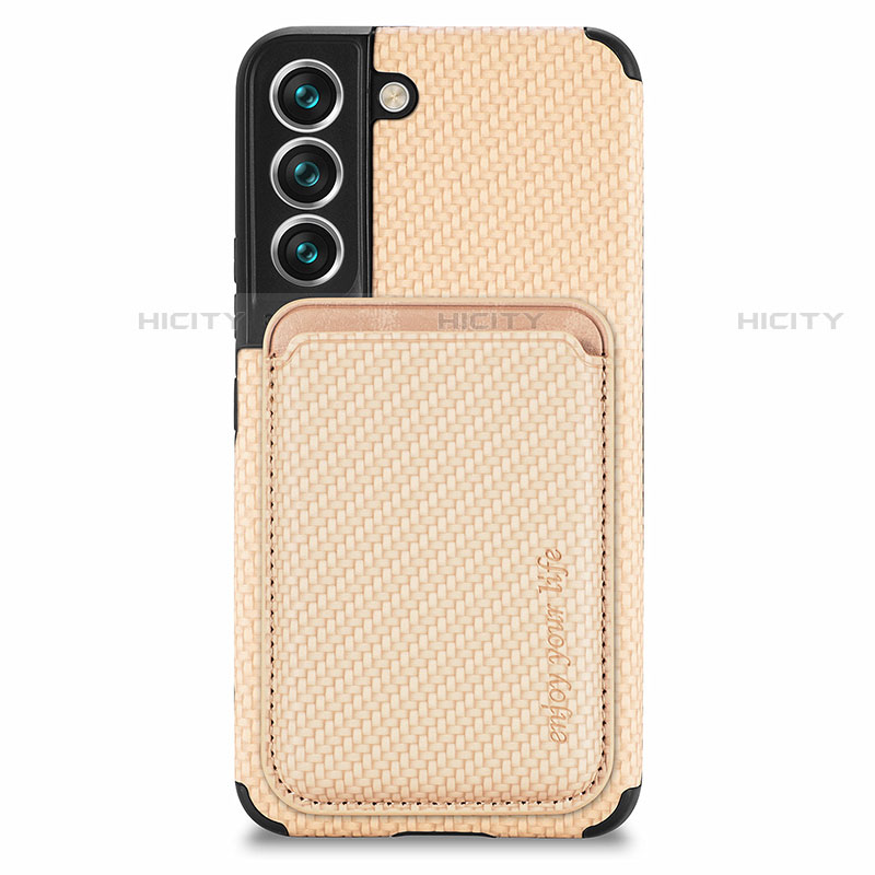 Funda Silicona Carcasa Ultrafina Goma con Magnetico S04D para Samsung Galaxy S21 5G