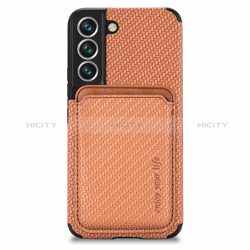 Funda Silicona Carcasa Ultrafina Goma con Magnetico S04D para Samsung Galaxy S24 Plus 5G