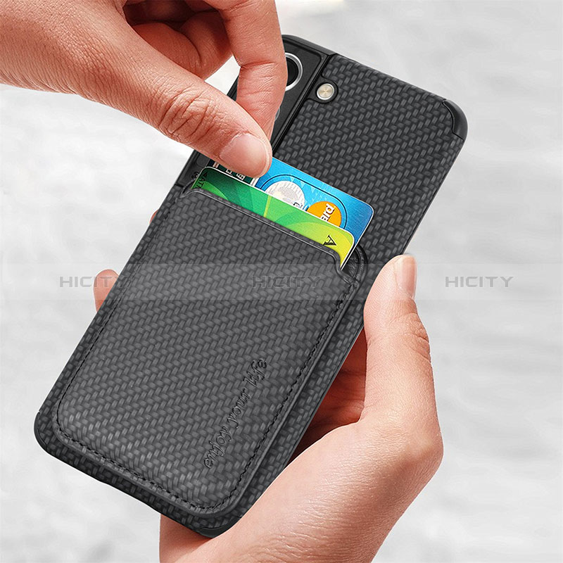 Funda Silicona Carcasa Ultrafina Goma con Magnetico S04D para Samsung Galaxy S24 Plus 5G