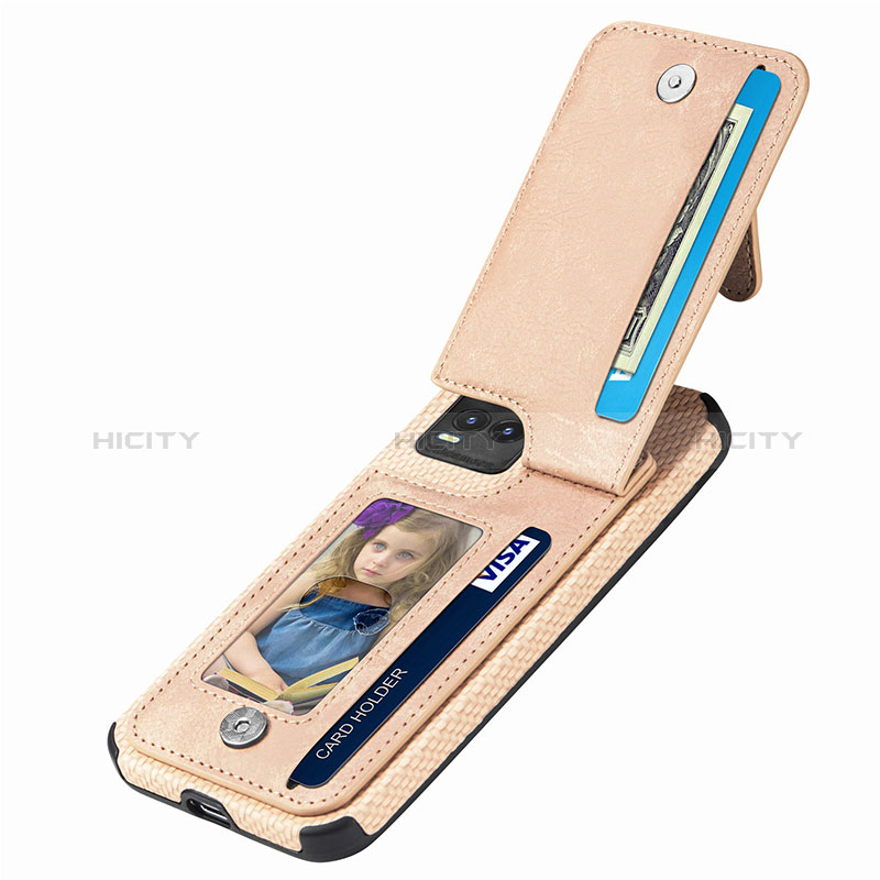 Funda Silicona Carcasa Ultrafina Goma con Magnetico S04D para Vivo Y21