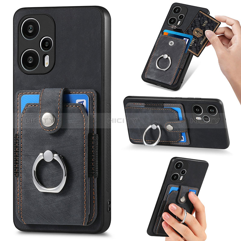 Funda Silicona Carcasa Ultrafina Goma con Magnetico S04D para Xiaomi Poco F5 5G